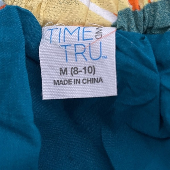 Time and Tru's Tiered Maxi Skirt. Trimmed with romantic lace, this pull-on skirt - Picture 5 of 9